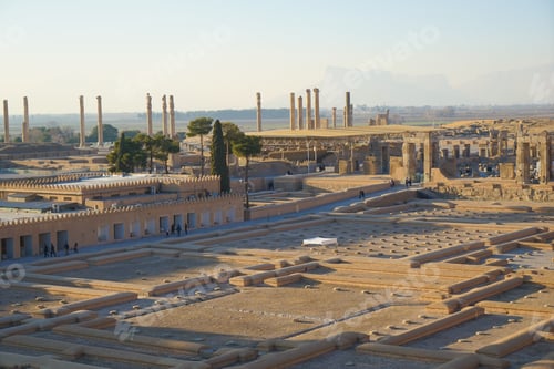 Preview: Sunset Over Persepolis Iran Unesco Site-