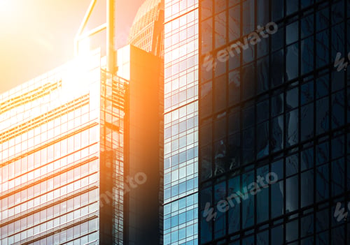 Preview: Windows Of Commercial Building In Hong Kong