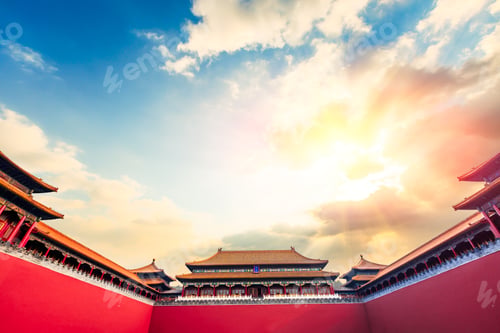 Preview: Ancient Royal Palaces Of The Forbidden City In Beijing,China