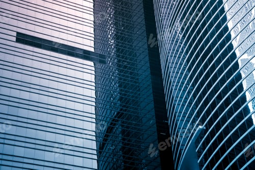 Preview: Windows Of Business Building In Hong Kong