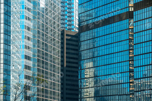 Preview: Modern Office Building Close Up In Hong Kong