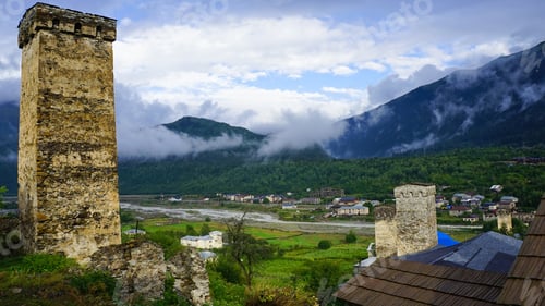 Preview: Mestia In Georgia - Historic Town Uneso Site