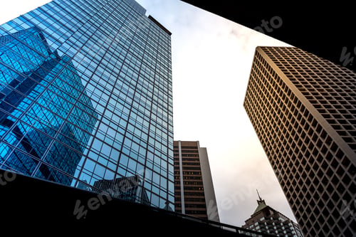 Preview: Modern Office Building Detail, Glass Surface