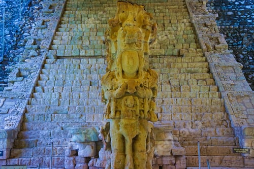 Preview: Famous World Wonder Mayan Ruins Of Copan In Honduras
