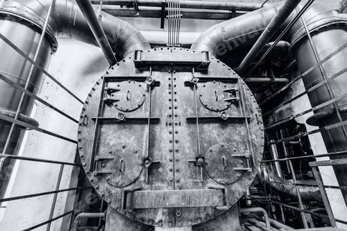 Preview: The Old Factory Abstract Background Of Industrial Equipment