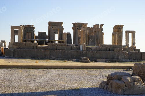 Preview: Persepolis, Whose Magnificent Ruins Rest At The Foot Of Kuh-E Rahmat (Mountain Of Mercy) In