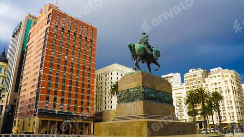 Preview: Montevideo At Sunset