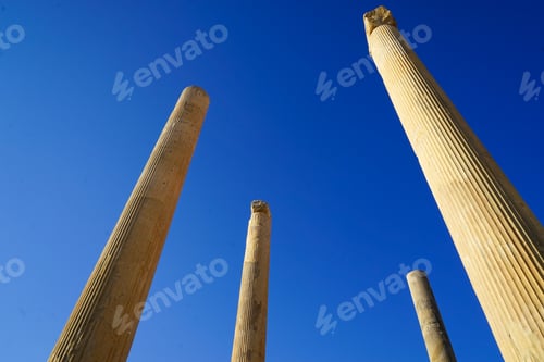 Preview: Persepolis, Whose Magnificent Ruins Rest At The Foot Of Kuh-E Rahmat (Mountain Of Mercy) In