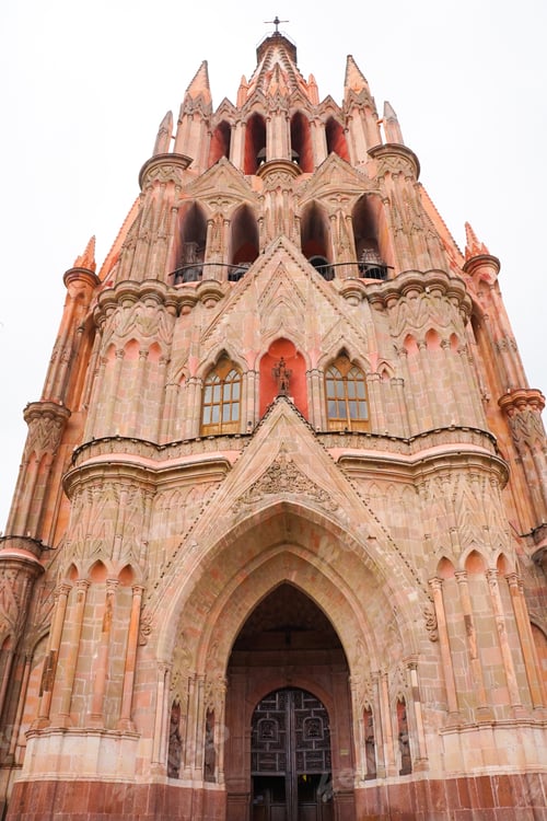 Preview: San Miguel De Allende Street-Scape In Mexico - Colonial World Heritage Site