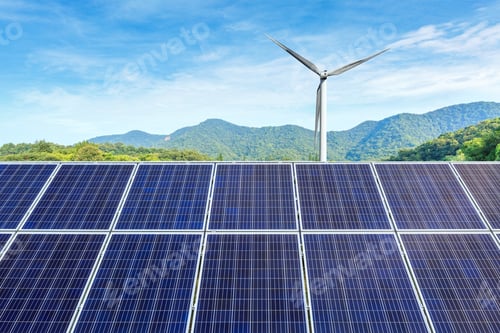 Preview: Clean Energy Wind Turbine and Solar Panels