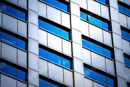 Preview: Modern Office Building Detail, Glass Surface