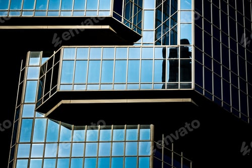 Preview: Windows Of Commercial Building In Hong Kong