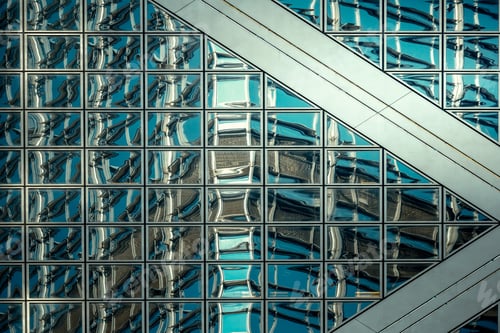 Preview: Modern Office Building Detail, Glass Surface