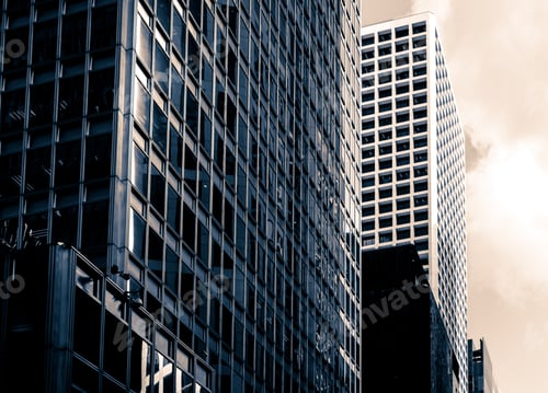 Preview: Windows Of Business Building In Hong Kong