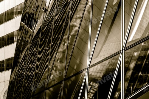 Preview: Windows Of Business Building In Hong Kong