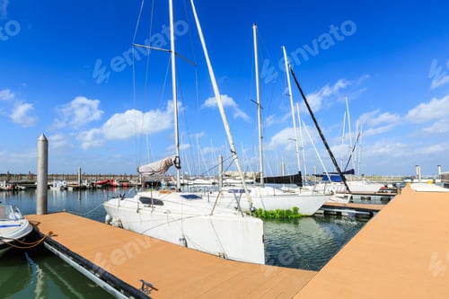 Preview: Sailboat Moored In The Harbor