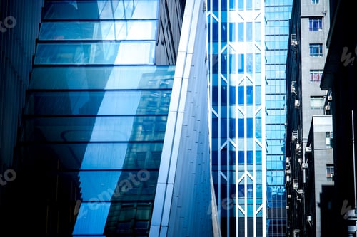Preview: Windows Of Business Building In Hong Kong