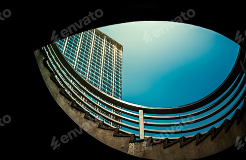 Preview: Modern Office Building Detail, Glass Surface