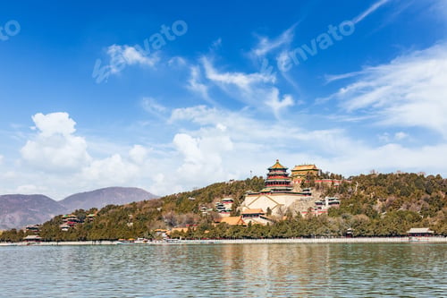 Preview: The Summer Palace Landscape In Beijing,Chinese Imperial Garden Of The Qing Dynasty