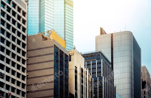 Preview: Modern Office Building Detail, Glass Surface