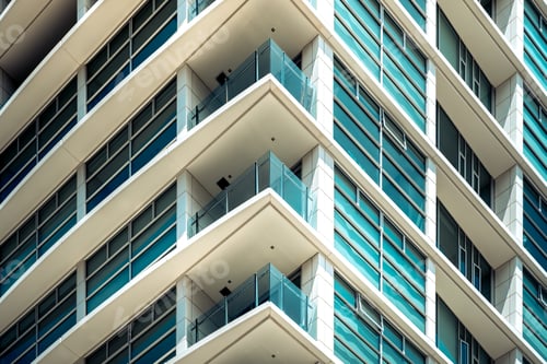 Preview: Commercial Building Close Up; Wellington Office Building.
