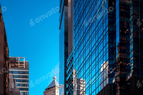 Preview: Modern Office Building Detail, Glass Surface
