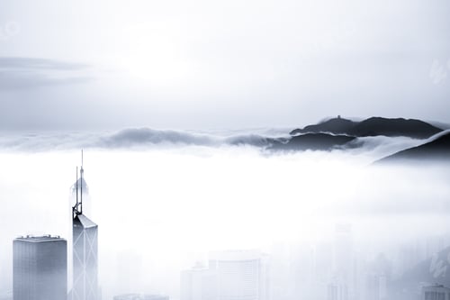Preview: Misty Morning View At Hong Kong City