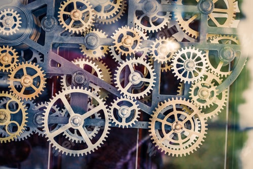 Preview: Industrial Clock Transmission Gear Set Details
