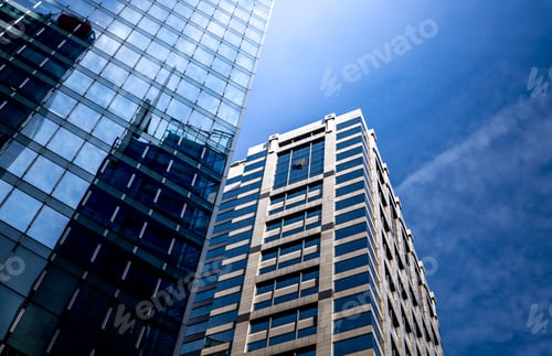 Preview: Office Buildings Stretch Up To The Sky In Hong Kong