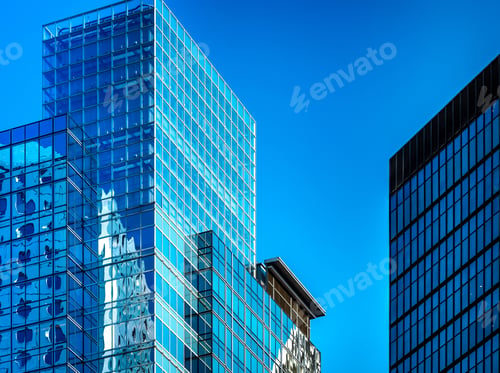 Preview: Modern Office Buildings In Commercial Area, Hong Kong