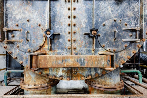 Preview: The Old Factory Abstract Background Of Industrial Equipment