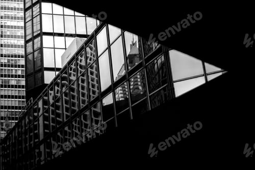 Preview: Modern Office Building Detail, Glass Surface