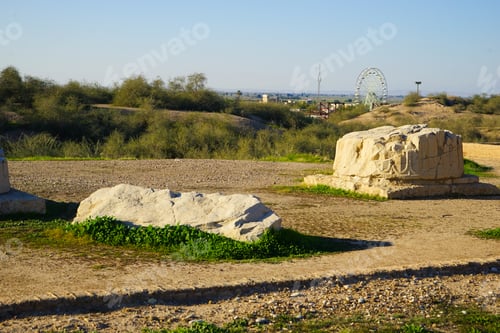 Preview: The Ancient Ruins Of Susa Next To The Modern Iranian Town Of Shush