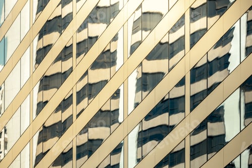 Preview: Modern Office Building Detail, Glass Surface