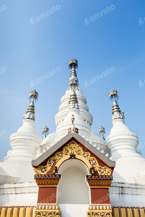 Preview: Manfeilong Pagoda At Lingshan Scenic Area In Wuxi China Located In Jiangsu Province