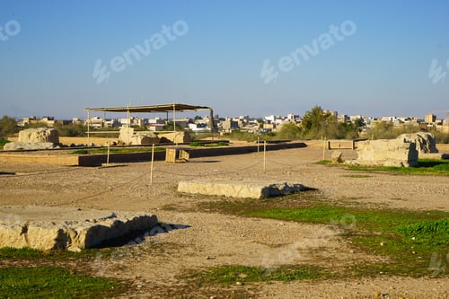 Preview: The Ancient Ruins Of Susa Next To The Modern Iranian Town Of Shush