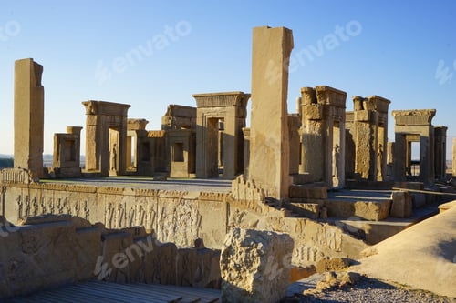 Preview: Persepolis, Whose Magnificent Ruins Rest At The Foot Of Kuh-E Rahmat (Mountain Of Mercy) In