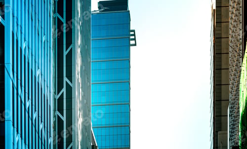 Preview: Modern Office Buildings In Commercial Area, Hong Kong