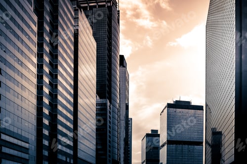 Preview: Commercial Buildings Stretch Up To The Sky In Hong Kong