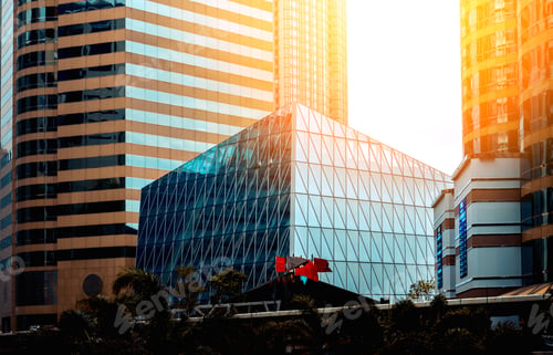 Preview: Modern Office Building Detail, Glass Surface