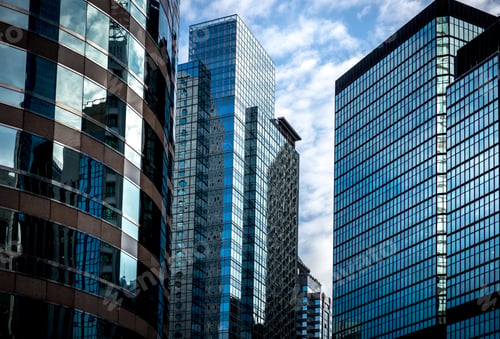 Preview: Commercial Buildings Stretch Up To The Sky In Hong Kong
