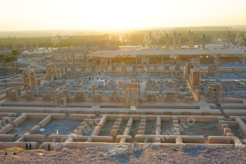 Preview: Sunset Over Persepolis Iran Unesco Site-