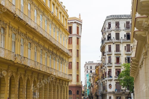 Preview: Old Town Buildings In Havana