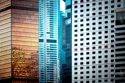 Preview: Office Building Exterior, Modern Architecture, Close Up