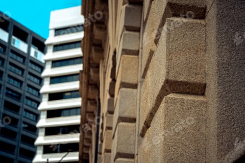 Preview: Commercial Building Close Up; Wellington Office Building.