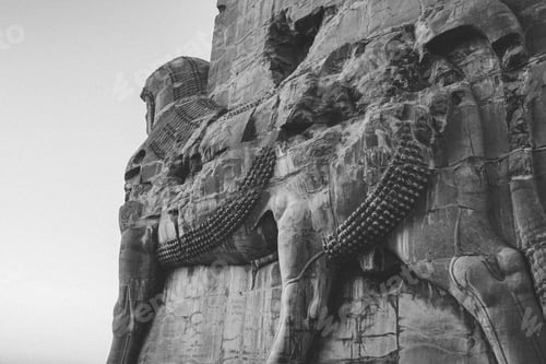 Preview: Sunset At Persepolis, Whose Magnificent Ruins Rest At The Foot Of Kuh-E Rahmat (Mountain Of Mercy)