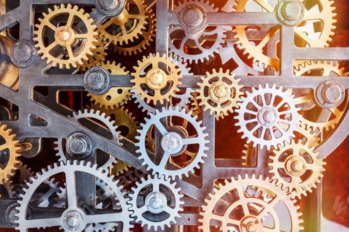 Preview: Industrial Clock Transmission Gear Set Details