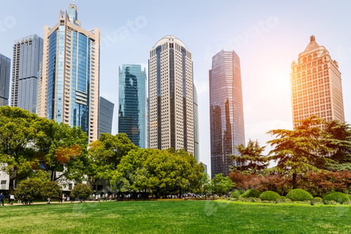 Preview: Shanghai Business Center Green Park, China