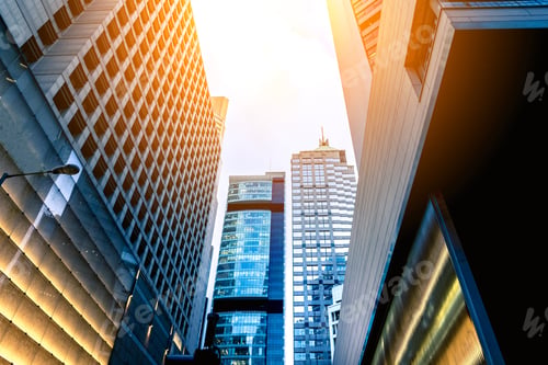 Preview: Modern Office Building Detail, Glass Surface