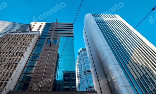 Preview: Modern Office Building Detail, Glass Surface